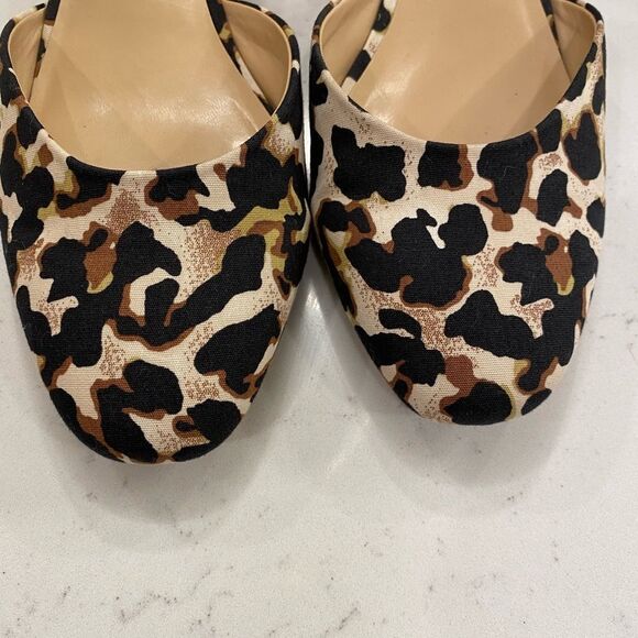 CAbi Leopard Print Ankle Strap Heels - Picture 5 of 7